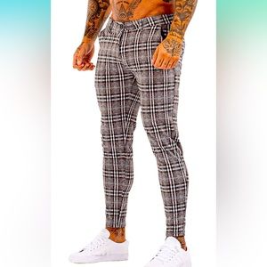 GINGTTO Mens Casual Pants Slim Fit Stretch Pants for Men
